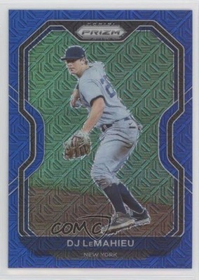 2021 Panini Prizm Blue Mojo Prizm 173/199 DJ LeMahieu #22 1m8