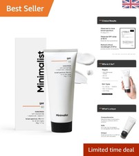 Breitspektrum LSF 50 Sonnencreme: Leicht, parfümfrei & Aknefest - 50g