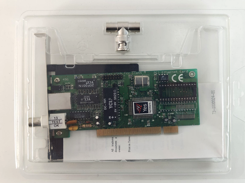 LONGSHINE network card LCS-8034TB ETHERNET BNC RJ-45, PCI , BOX - Zdjęcie 2 z 7