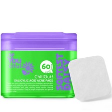 Gentle Acne Cleansing Face Wipes with Salicylic Acid for Teens - 60 Pads