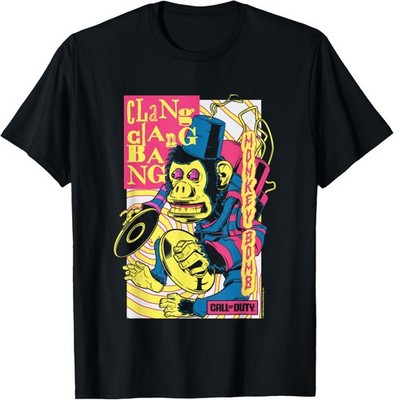 Call of Duty Monkey Bomb Clang Clang Bang Vintage T-Shirt