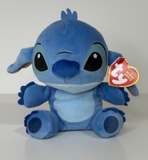 Disney Stitch Small Beanie Plush by    Ty EUC