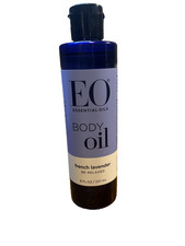 Organic Lavender Body Oil 8oz Massage Oil with Jojoba Almond Vitamin E
