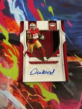 DEEBO SAMUEL 2019 Chronicles Crown Royale Silhouette Auto RPA RC #/25
