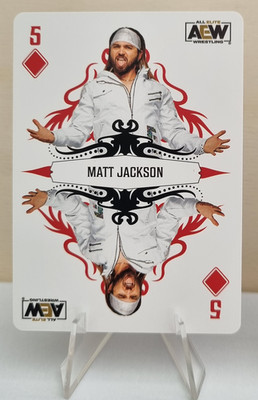 2023 Upper Deck AEW Wrestling Double or Nothing Playing Cards PC-39 Matt Jackson