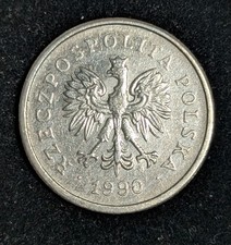 1990 Poland 1 Zloty Circulated KM# 282