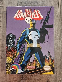 The Punisher NES Nintendo Complete In Box CIB Game Manual Box Poster Reg. Card
