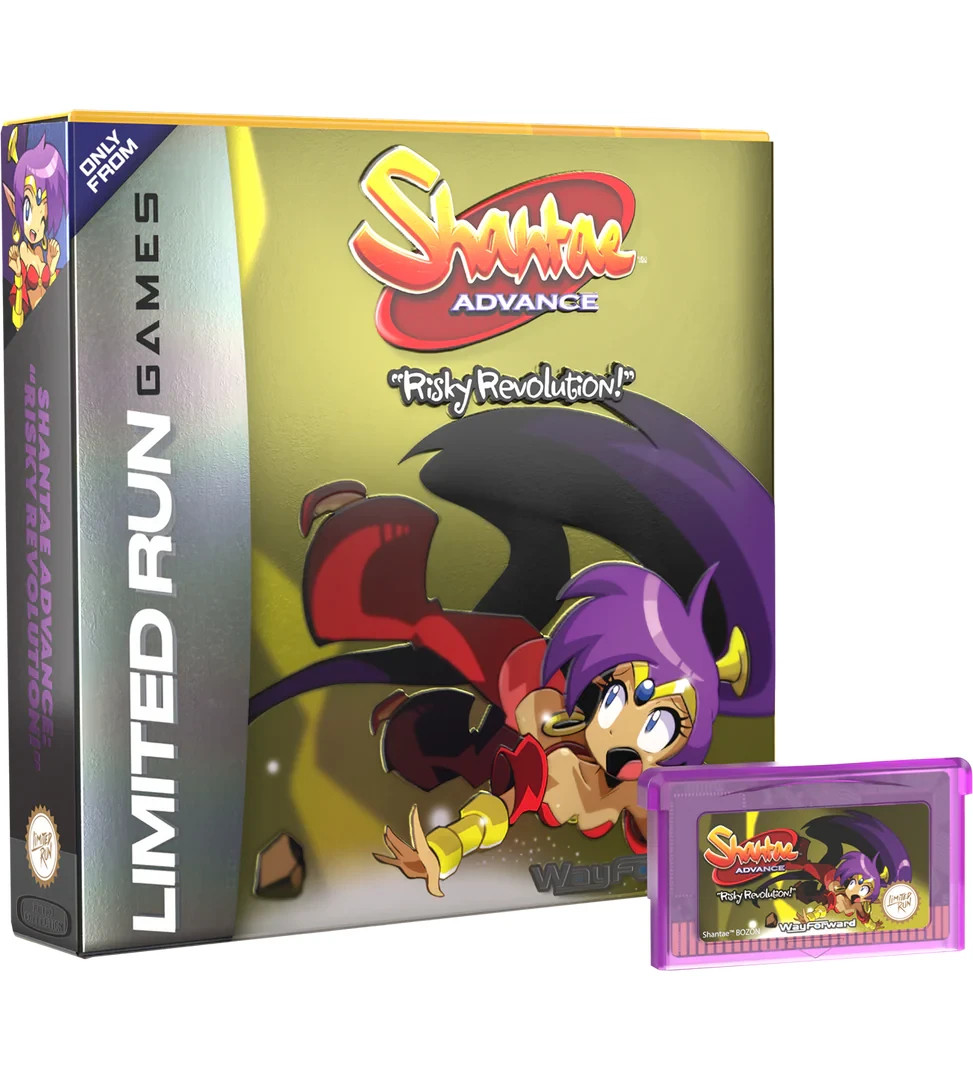 LIMITED RUN Shantae Advance: Risky Revolution (GBA) Gameboy Purple
