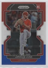 2022 Panini Prizm Tier II Red White & Blue Prizm Janson Junk #139 07rd
