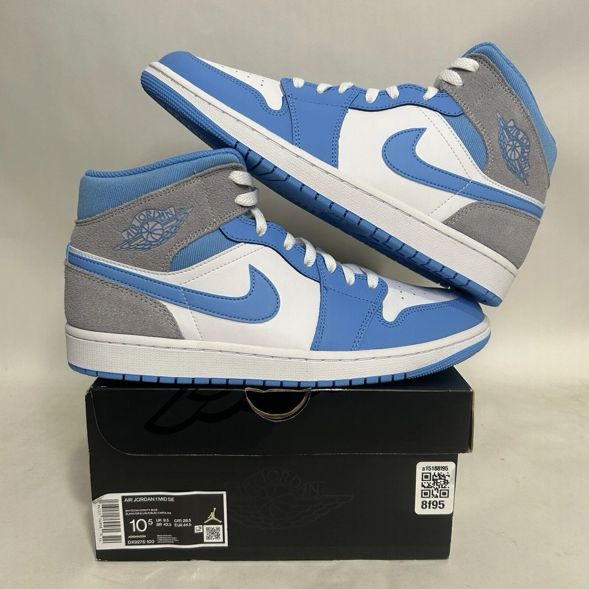 Las mejores ofertas en Jordan 1 SE Mid University Blue | eBay