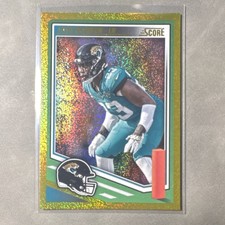 Panini 2025 Score RARE  /499 Gold Parallel Foye Oluokun Jacksonville Jaguars NFL