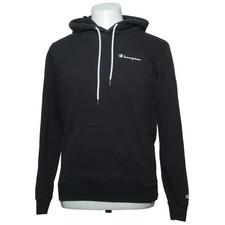Champion, Kapuzenpullover, Größe: S, Schwarz, Baumwolle/Polyester #NNB