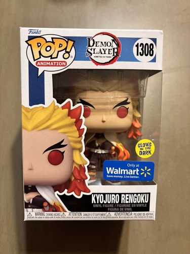 Funko Pop! Demon Slayer: Kyojuro Rengoku (Glow In The Dark) #1308 Walmart