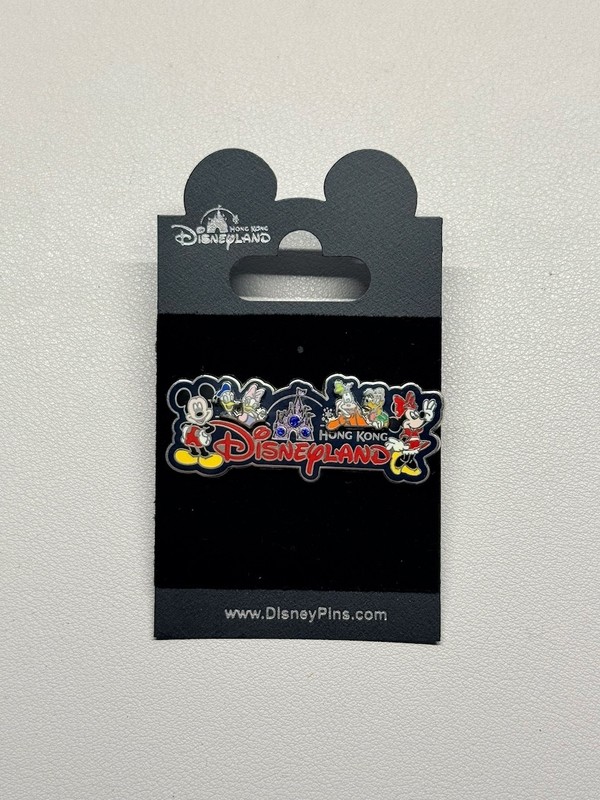 Hong Kong Disneyland 2008 Pin featuring Mickey and friends