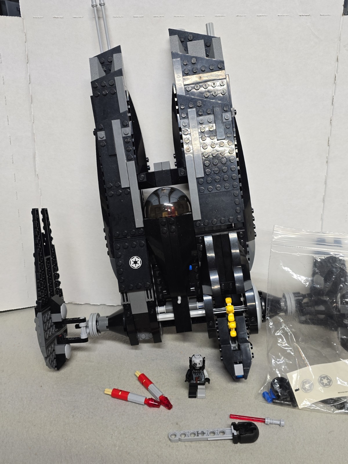 LEGO Star Wars: Rogue Shadow (7672) 100% Complete Ship W/ Vader No Starkiller 