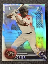 2016 Bowman Chrome 1st REFRACTOR PROSPECT ROOKIE Anfernee Grier item 2