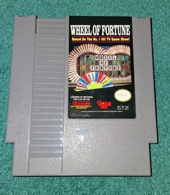Oval Seal Wheel of Fortune Complete in Box Nintendo NES Factory MINT With Poster