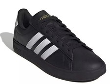 adidas Men's Grand Court 2.0 Black/White Shoes JR0546 Size 10 New With Box