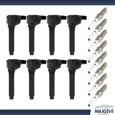 8 For Audi S7 Base 2013-2018 Audi S8 Plus 2016 4.0l Ignition Coils Spark Plugs 8 For Audi S7 Base 2013-2018 Audi S8 Plus 2016 4.0l Ignition Coils Spark Plugs