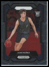 2024 Panini Prizm Draft Picks Juan Nunez #36 Rookie Basketball Card NCAA Sports