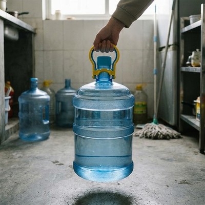 Yellow Blue Water Bottle Carrier Handle for 5 Gallon Water Jug Lifting