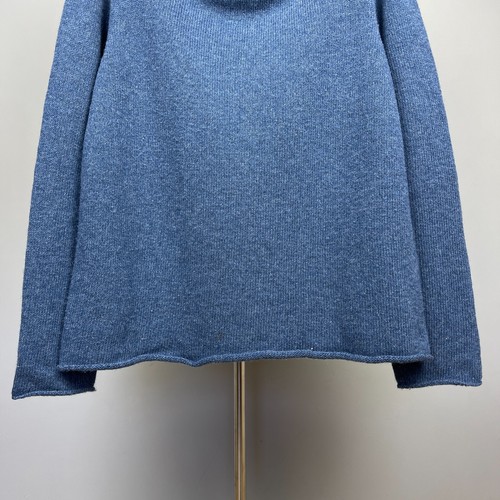 Celtic & Co. Damen Strickpullover blau Lammwolle - Größe L - Bild 6 von 13