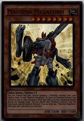 Machina Megaform Super Rare The New Challengers NECH-EN036 LP