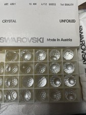 4861 Swarovski Crystal Stone 16 Mm 47 Pcs Box