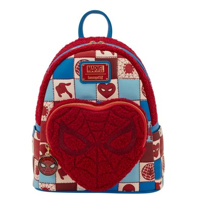 Loungefly Marvel Spider-Man Mini Rucksack Offizielles Marvel Sammlerstück