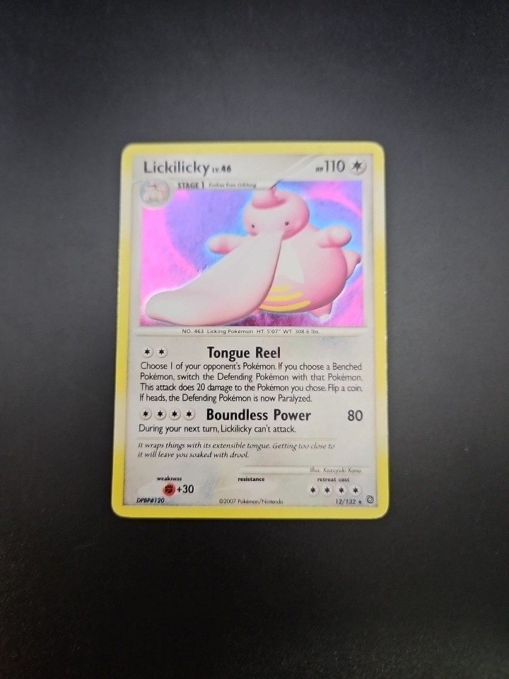 Lickilicky 12/132 Holo R Pokemon Secret Wonders 