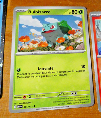 Pokemon Mega Evolution Karte Karte 001/132 Meg Me01 Fr Mint