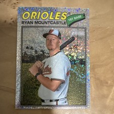 Topps 2026 Heritage Ryan Mountcastle Orioles Silver Sparkle Baseball Card #131