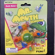 NEW - MR. MOUTH Keychain, 2001 Basic Fun - 547-0
