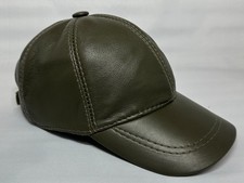 Handmade Genuine Sheepskin Leather Baseball C...