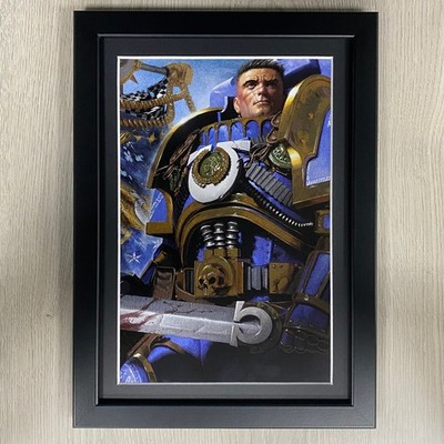 Ultramarines Gerahmte Kunst Space Marines Adeptus Astartes Warhammer 40.000 40K