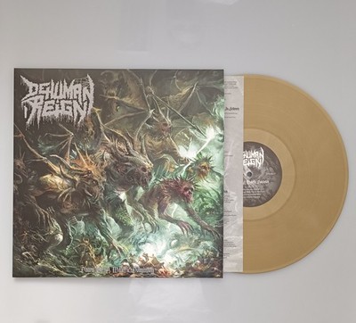 DEHUMAN REIGN - Dawn of a Malefic Dominion - LP (gold vinyl ltd.100) DEATH METAL