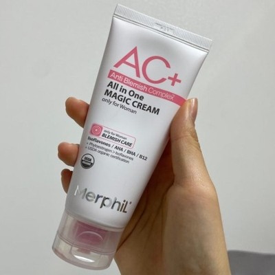 MERPHIL AC+ All In One Magic Cream 100ml Acne Trouble Care Anti Blemish AHA BHA