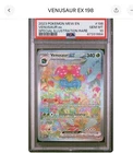 2023 POKEMON 151 SPECIAL ILLUSTRATION RARE #198 VENUSAUR EX PSA10  See Feeeback