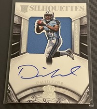 2015 Panini Crown Royale Rookie Silhouettes David Cobb #208 164/299 Patch Auto