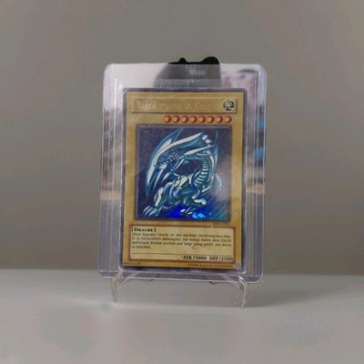 Konami Blauäugiger w. Drache SDK-G001 Holo 1996 Deutsch ATK 3000 DEF 2500