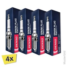 4x DENSO Zündkerze FORD FIESTA VI  1.25 (2008 - ) T16VR-U10 (Set)