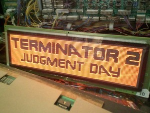 DOT MATRIX DISPLAY for Pinball Machines 1990 to 2007#10-clean and FREE SHIPPING!