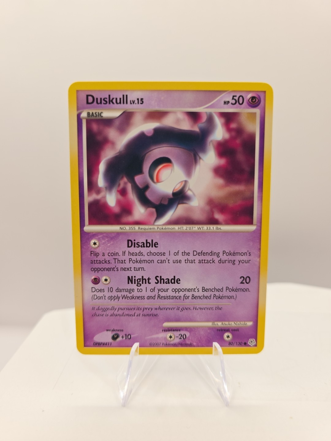 Pokémon TCG Duskull Diamond & Pearl 80/130 Regular Common