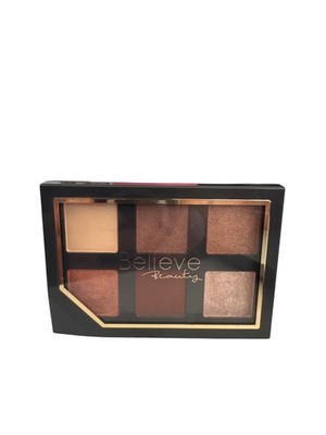 Believe Beauty Eyeshadow Palette Nearly Nude 6 Shades Nude Tones