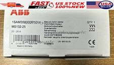 ABB MS132-25 1SAM350000R1014 MANUAL MOTOR STARTER 20-25A **NEW IN BOX**