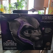 Marvel Legends Series Black Panther Premium Electronic Role Play Helmet