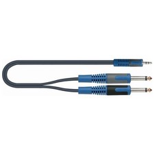 QUIK-LOK RKSA/140-1 Audio Cable 1 M 3.5Mm 2 X 6.35Mm Black