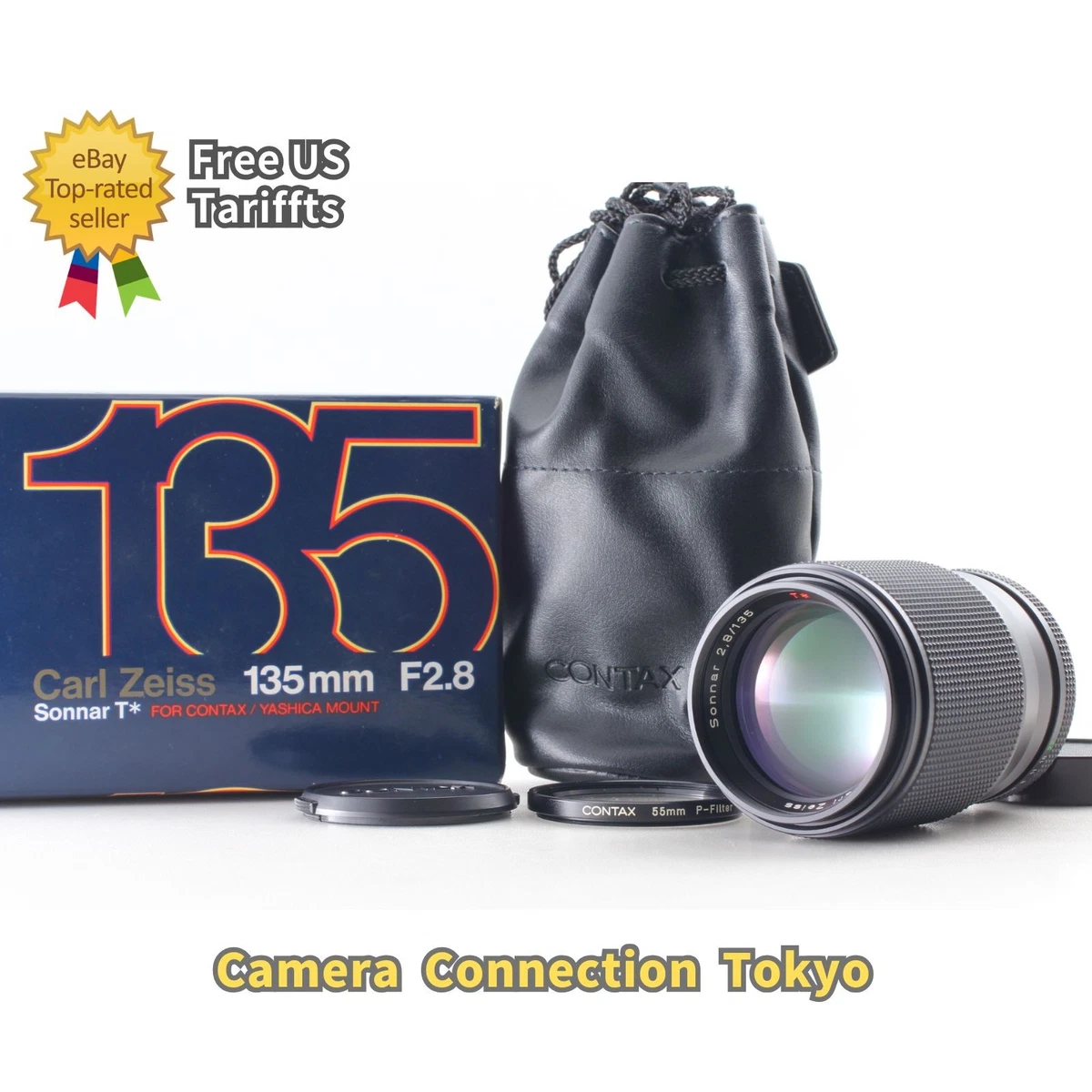 Contax 135mm Focal Camera Lenses for sale | eBay