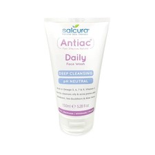 Salcura Natural Skin Therapy, Antiac Daily Face Wash, 150 ml (Pack of 1) 