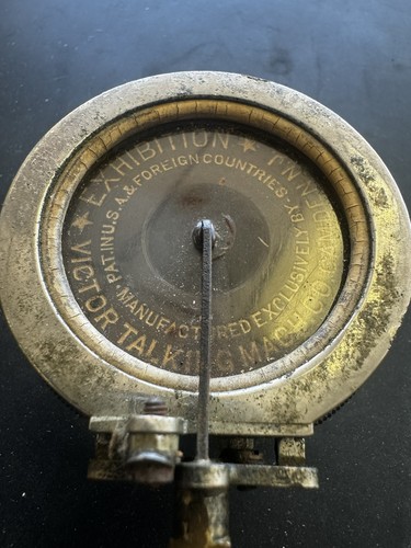 EXHIBITION REPRODUCER FOR VICTOR TALKING MACHINE RECORD PLAYER PARTS ASIS